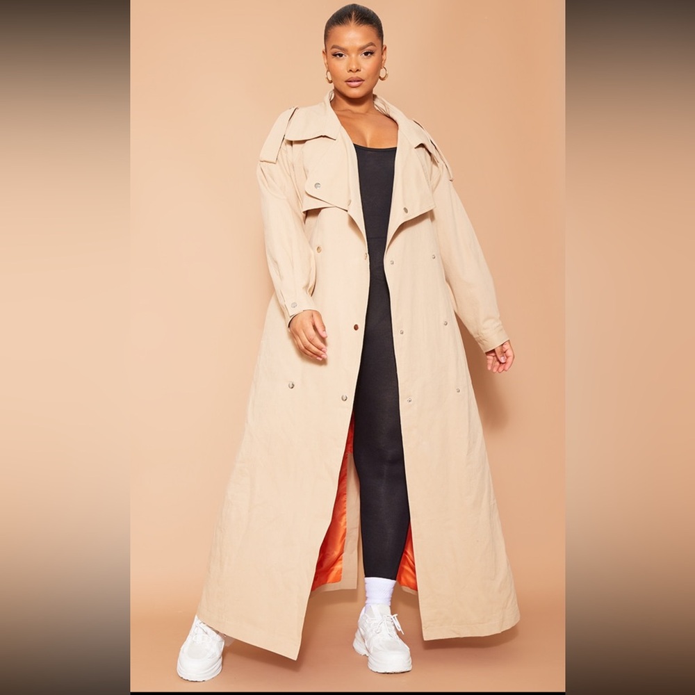 Boohoo trench coat